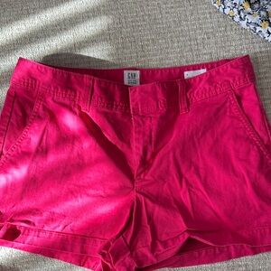 GAP Women's Vibrant Pink Cargo Shorts